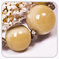 Ketting met zilverkleurige ornamentjes